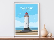 Talacre Beach Lighthouse Art