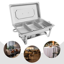 3*2.5L Chafer Chafing Dish Set