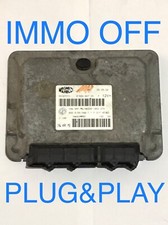 *IMMO OFF* Fiat Seicento 1.1 Engine ECU IAW4AFM9 55187372  *PLUG & PLAY*
