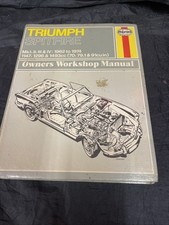 Triumph spitfire Haynes Manual