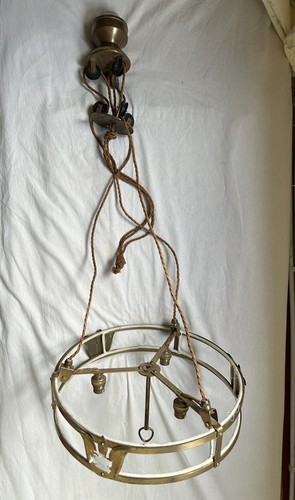 Vintage counterweight pendant - counterweight,