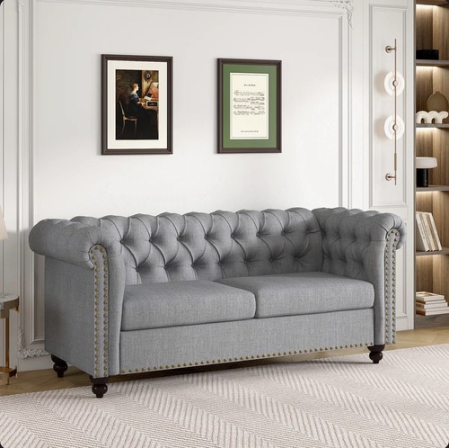 Large seater chesterfield - large, 2