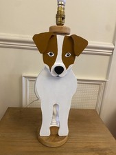 hand crafted oak table lamp