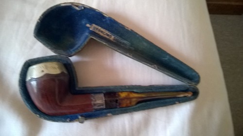 Antique bulldog briar silver - bulldog,