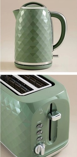 Green textured fast boil - green,