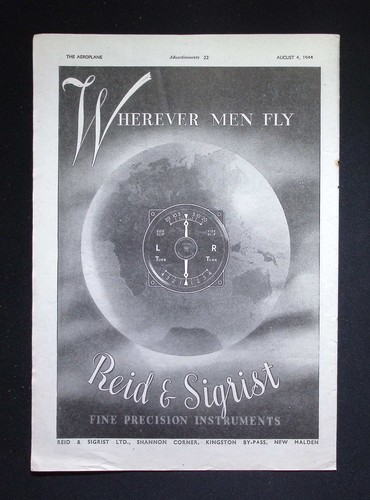 Original 1944 advert reid - advert,
