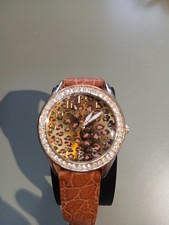 Gossip gold tone watch brown - gossip, watch,