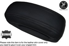 BLACK STITCHING LEATHER