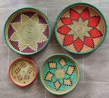 Four South African Zulu Basket