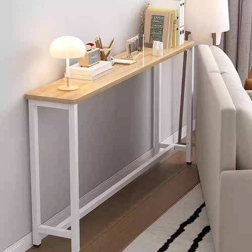 Wooden narrow console side - wooden,