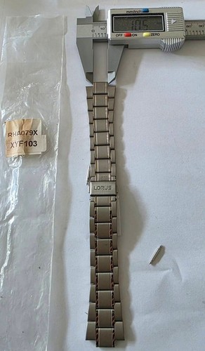 Lorus titanium watch band - lorus,