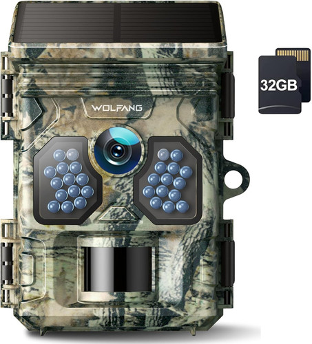 Wolfang solar wildlife camera - solar,