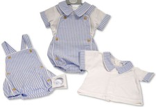 Baby Boy Dungaree Outfit Set