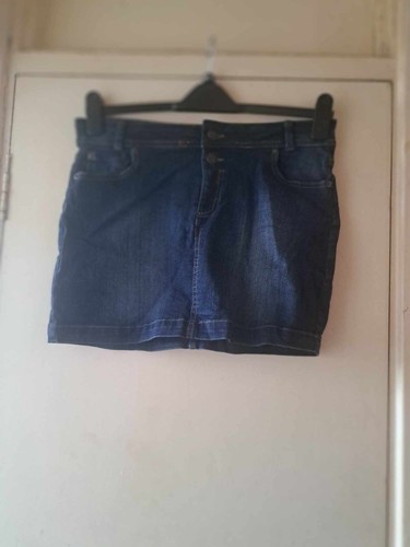 Denim skirt - denim,