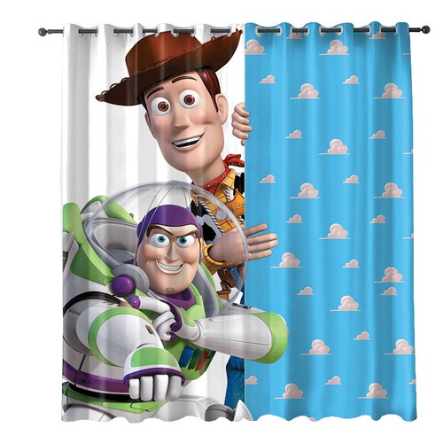 Toy story curtain kids bedroom - toy,