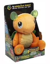 Playskool Glo Friends Wigglebug Plush Interactive Toy Night Light 90+ Sounds Gif