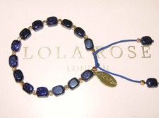 LOLA ROSE BLUE SANDSTONE GOLD
