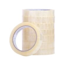6 X ROLLS CLEAR PACKING TAPE CELLOTAPE SELLOTAPE ADHESIVE SIZE 22MM X 50M