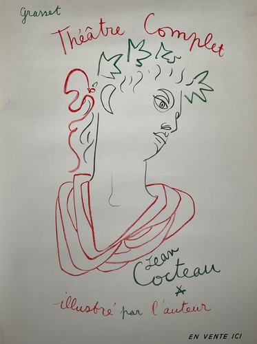 Jean cocteau poster - jean, theatre