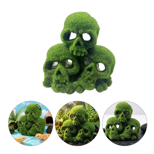 Count resin hide cave skull - count,