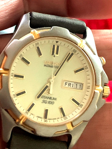 Seiko kinetic sq100 titanium - kinetic,