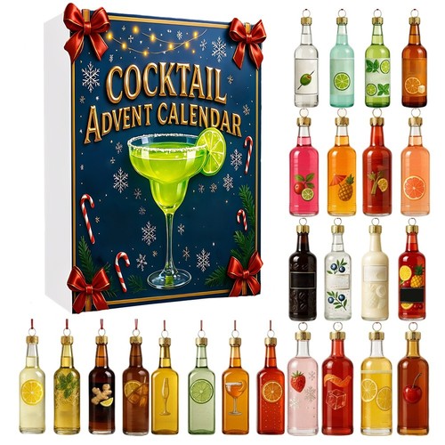 2026 cocktail advent calendar - cocktail,