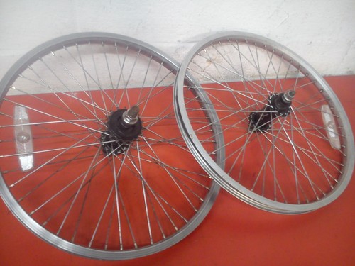 Mongoose bmx alloy wheelset - mongoose,
