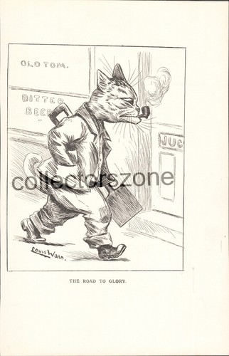 Louis wain book - louis, at