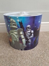 Glow In The Dark Star Wars Clone Wars Lamp Light Shade Lucasfilm Captain Rex 501