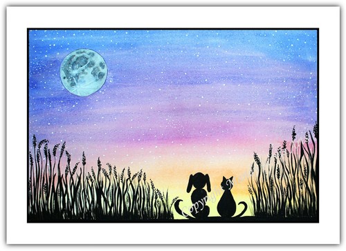 Moonstruck dog cat - ,