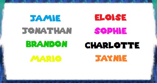 Mario font personalised - mario,