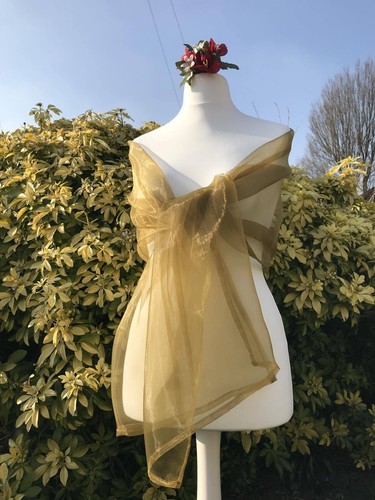 Olive green organza - olive,
