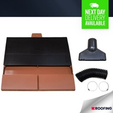 Plain Roof Tile Ventilation For Clay/Concrete Tiles *ADAPTOR & FLEXIPIPE*
