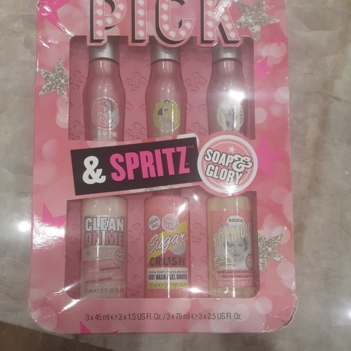 Soap glory pick and - and, spritz'