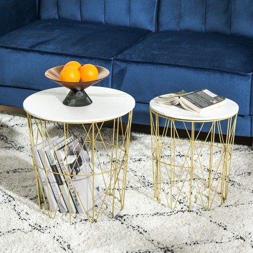 Set nesting end tables - end,