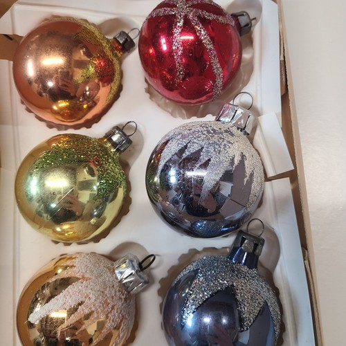 Vintage glass christmas - vintage,