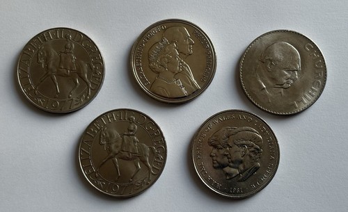 British crown coin job - job, lot