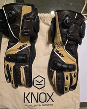 KNOX motorcycle Gloves  Dialed In Lacing System BRAND NEW In Bag