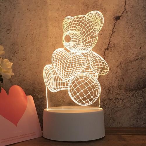 White base tricolor led - base, 3d
