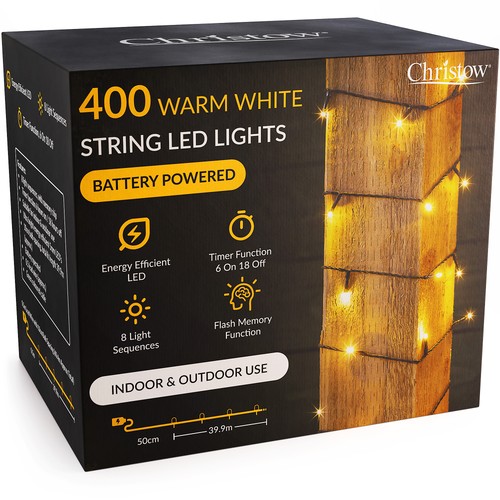 Christmas fairy lights - christmas,
