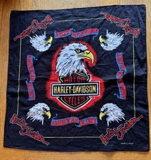 HARLEY DAVIDSON HANKERCHIEF/BANDANA IN GOOD CONDITION