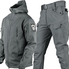 Tactical Winter Set Men's Outdoor Windproof Waterproof Suit Multi-Pocket pant