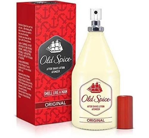 Old spice after shave - shave, lotion