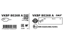 Brake pads VKBP 80268 A SKF