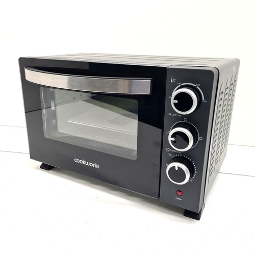 Cookworks 1380w 20l mini oven - cookworks,