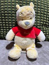 Whitehouse Leisure Disney 14” Winnie The Pooh bear soft plush baby comforter