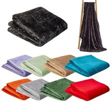 Olivia Rocco Flannel Fleece Throw Blanket Super Soft Warm Fluffy for Bed Sofa