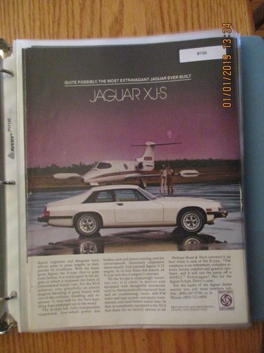 Jaguar 196 advertisement 1979 - advertisement,