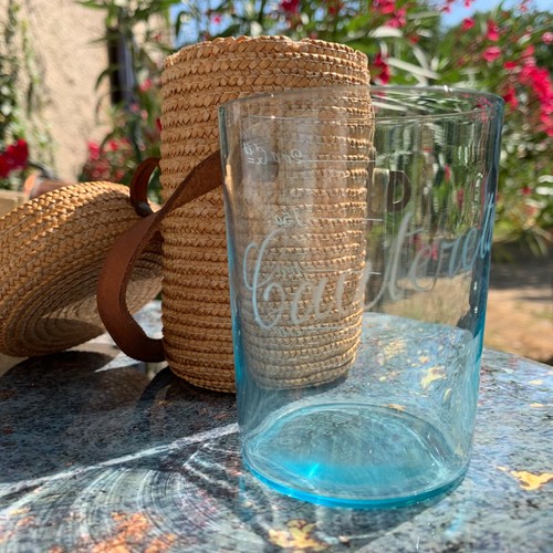 Antique french cauterets glass - antique,