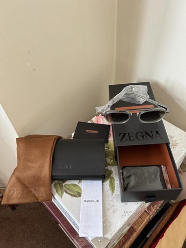 Zegna grey unisex - , sunglasses